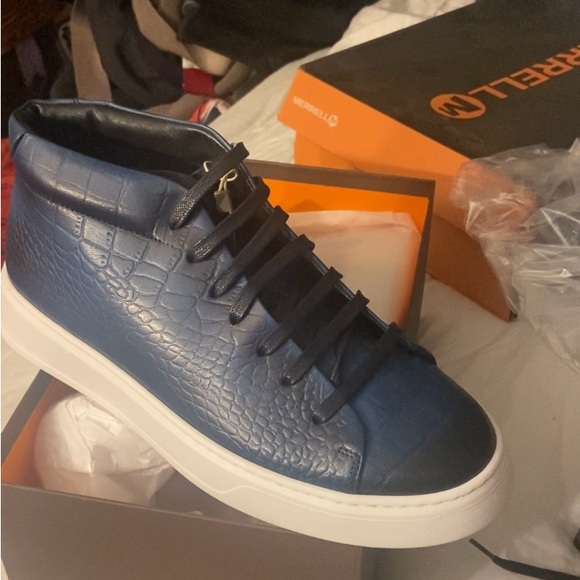 Angelo Pallota leather sneakers